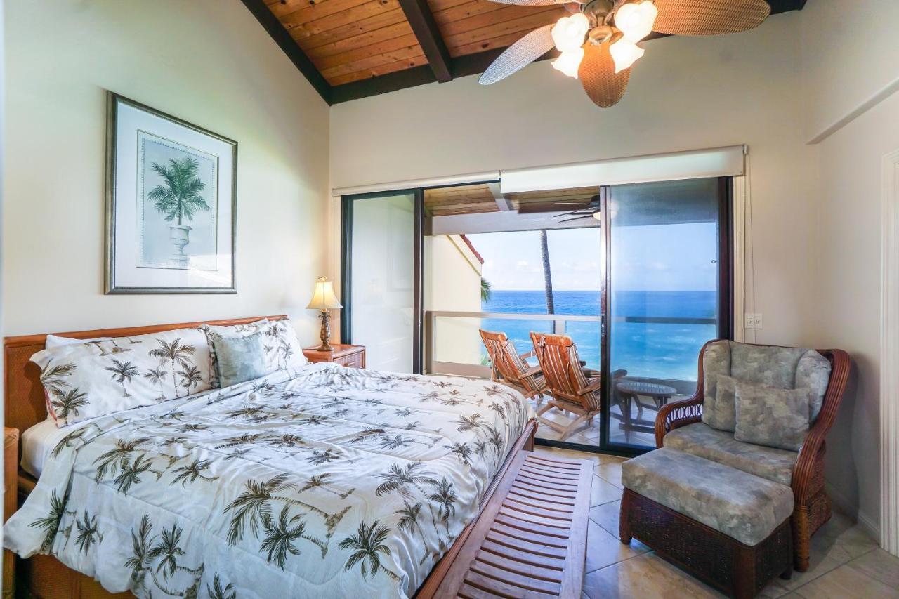 Luxurious 3 Bedroom / 2 Ba Direct Oceanfront Condo 카일루아 코나 외부 사진